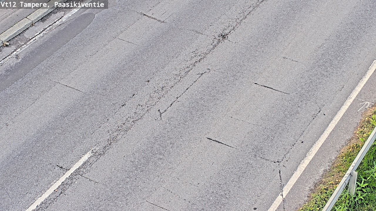Weather Camera Image Väg 12 Tammerfors, Paasikiventie, Tampere, Pirkanmaa