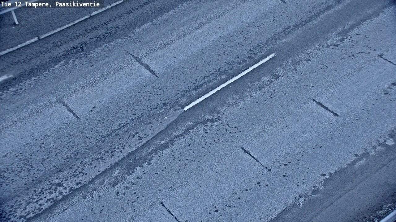 Weather Camera Image Väg 12 Tammerfors, Paasikiventie, Tampere, Pirkanmaa