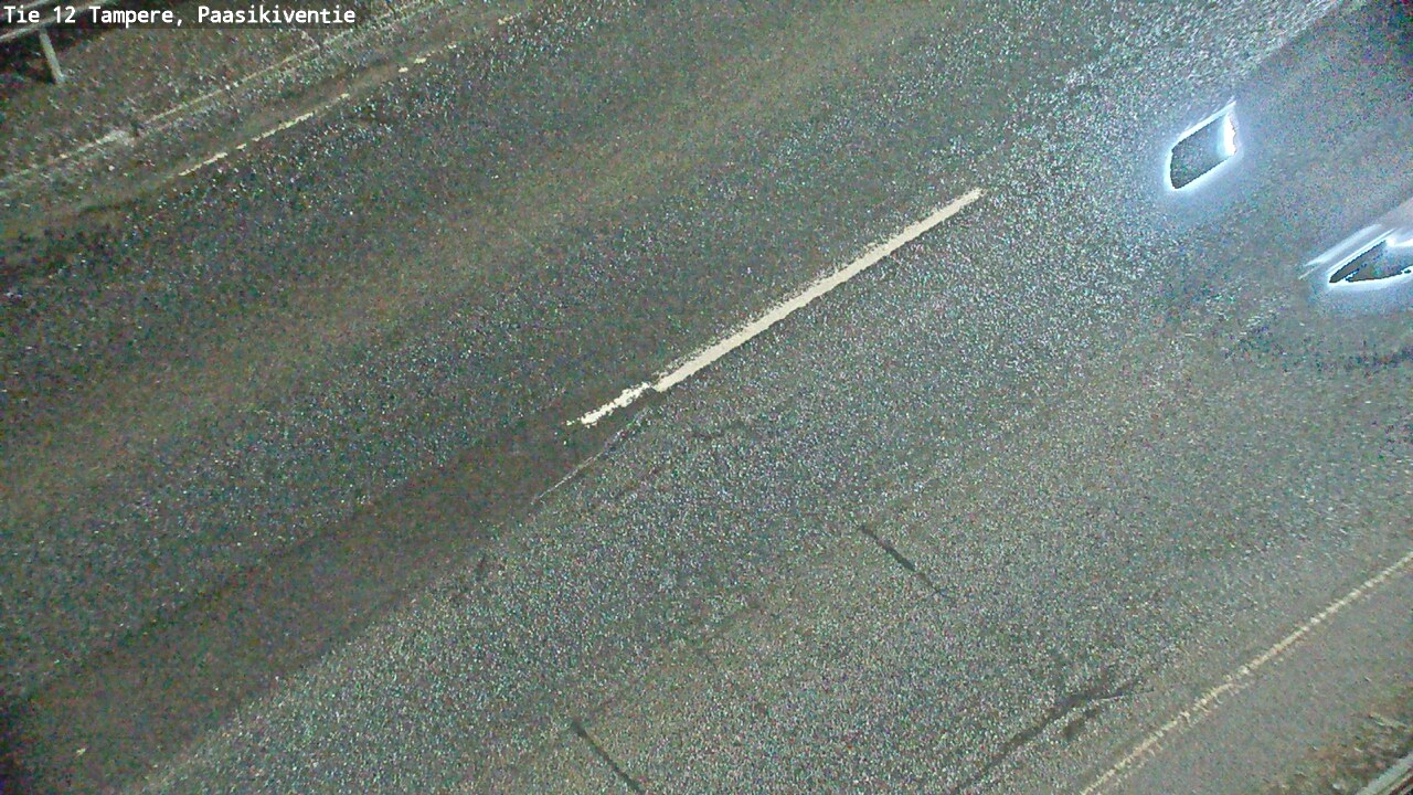 Weather Camera Image Väg 12 Tammerfors, Paasikiventie, Tampere, Pirkanmaa