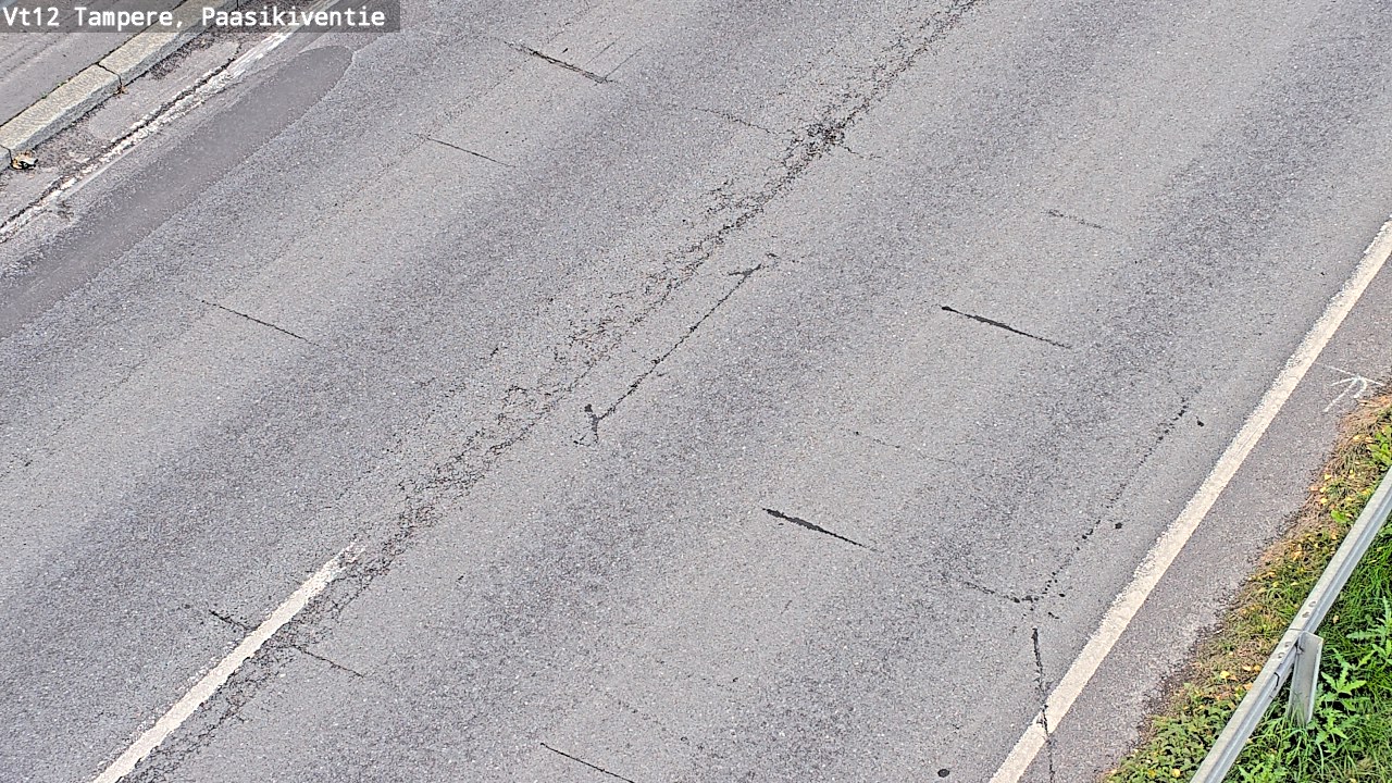Weather Camera Image Väg 12 Tammerfors, Paasikiventie, Tampere, Pirkanmaa
