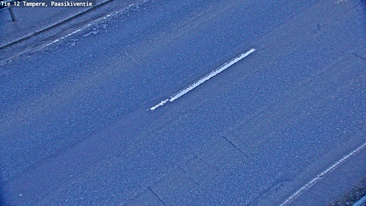 Weather Camera Image Väg 12 Tammerfors, Paasikiventie, Tampere, Pirkanmaa