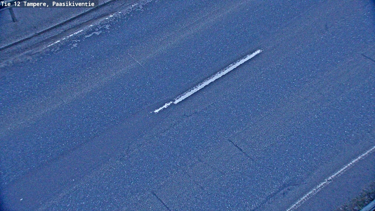 Weather Camera Image Väg 12 Tammerfors, Paasikiventie, Tampere, Pirkanmaa