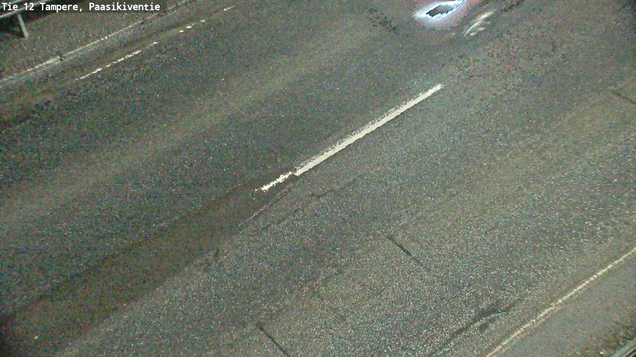 Weather Camera Image Väg 12 Tammerfors, Paasikiventie, Tampere, Pirkanmaa