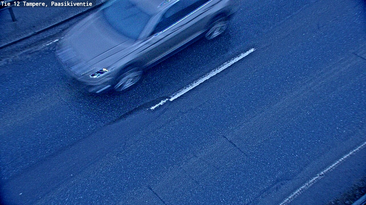 Weather Camera Image Väg 12 Tammerfors, Paasikiventie, Tampere, Pirkanmaa