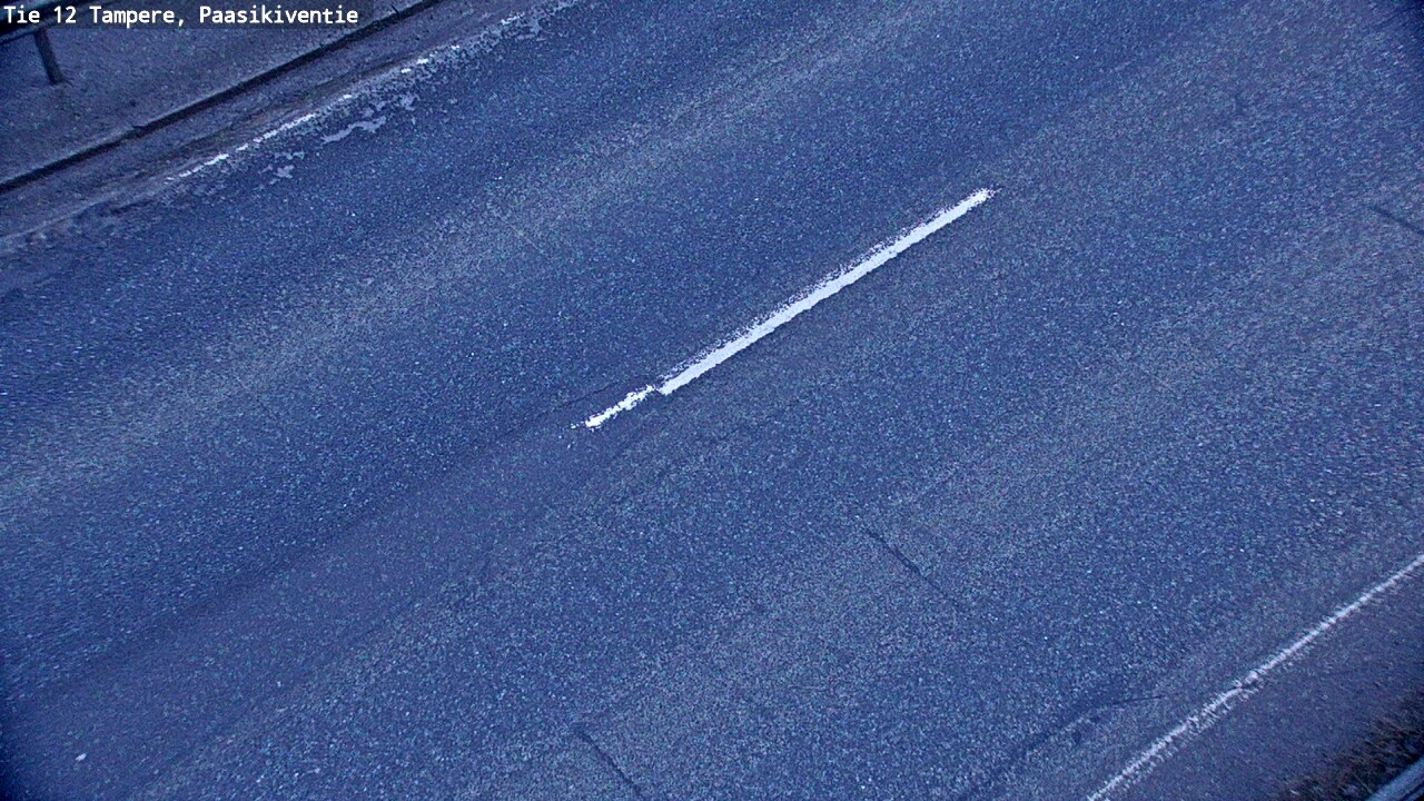 Weather Camera Image Väg 12 Tammerfors, Paasikiventie, Tampere, Pirkanmaa