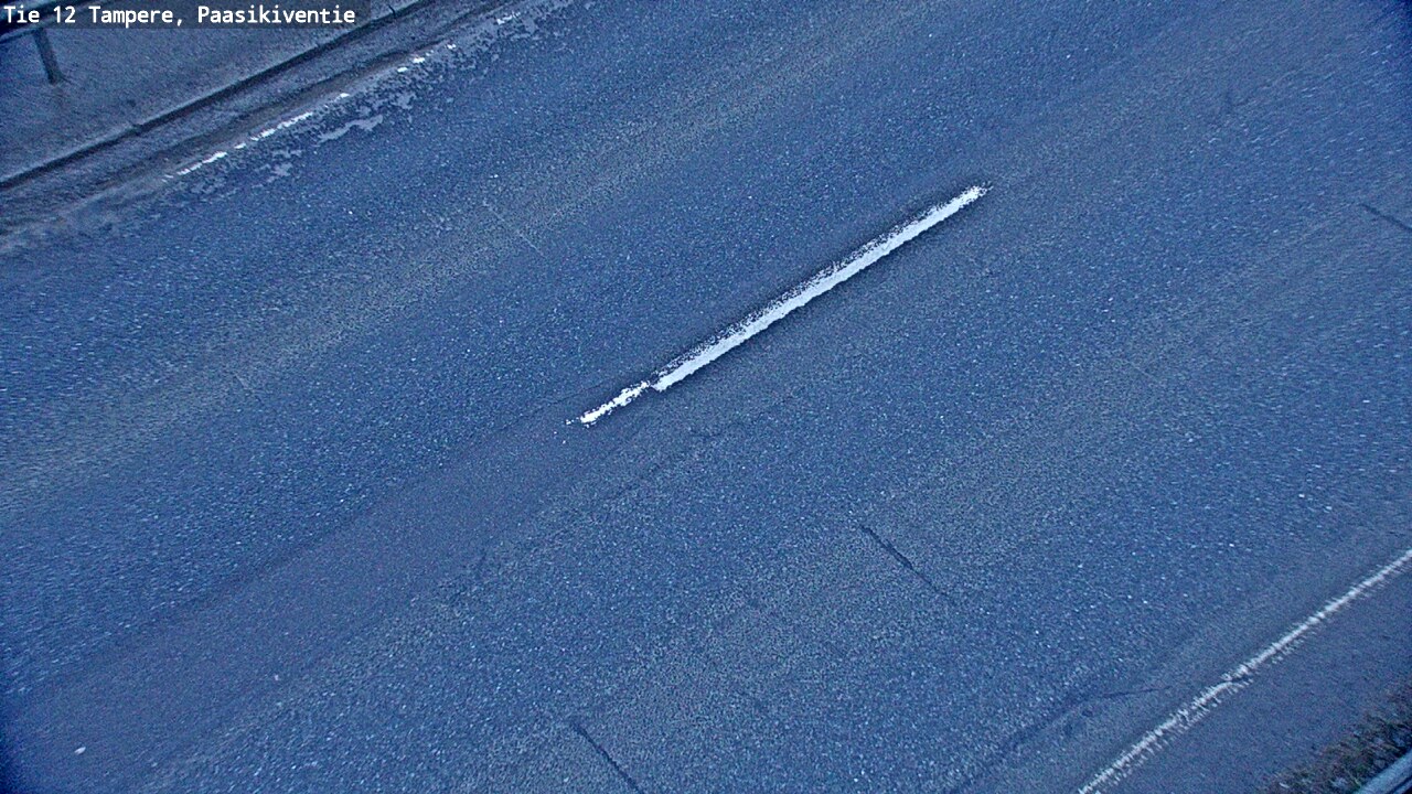 Weather Camera Image Väg 12 Tammerfors, Paasikiventie, Tampere, Pirkanmaa