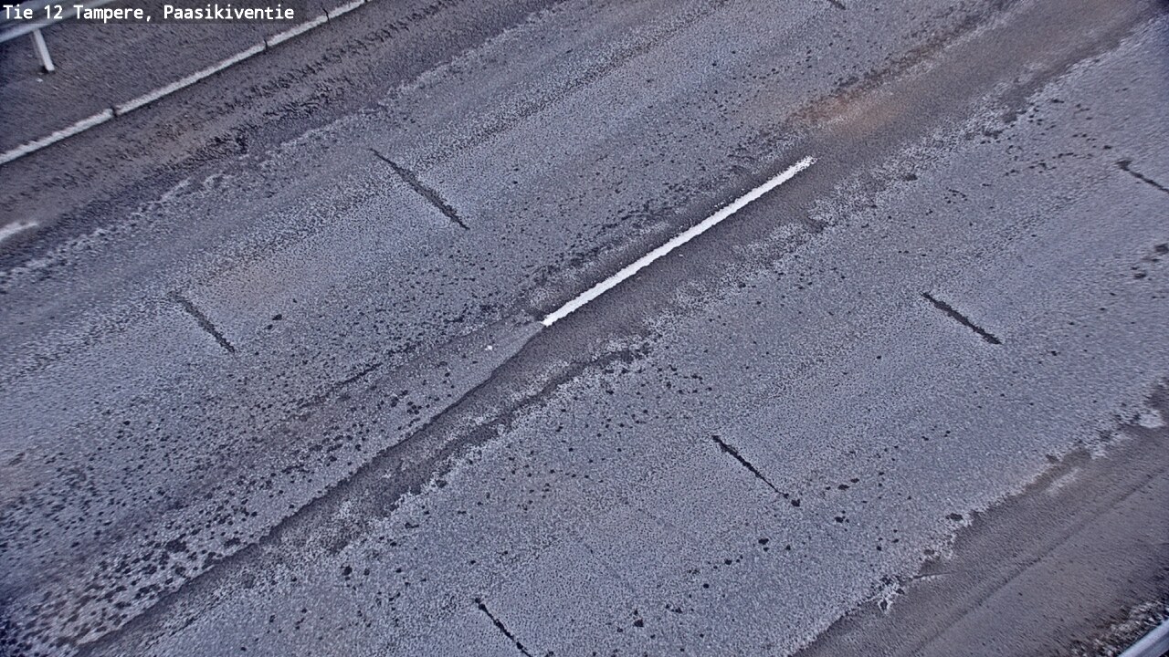 Weather Camera Image Väg 12 Tammerfors, Paasikiventie, Tampere, Pirkanmaa