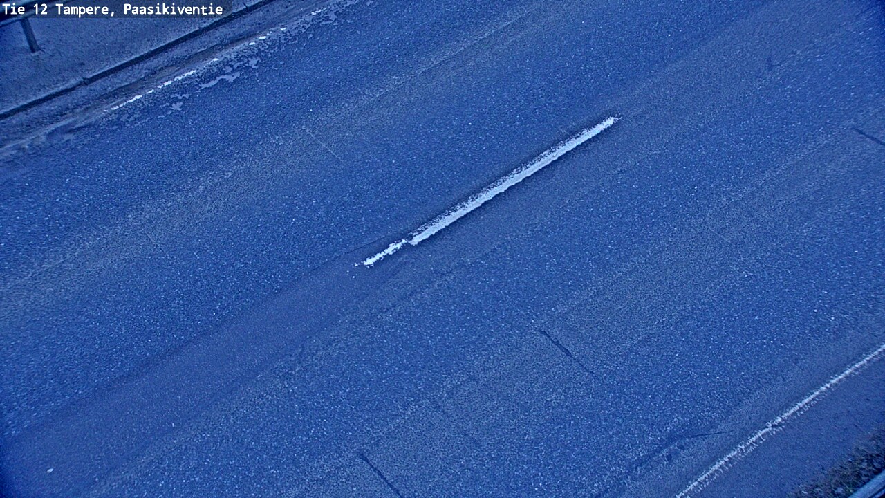 Weather Camera Image Väg 12 Tammerfors, Paasikiventie, Tampere, Pirkanmaa