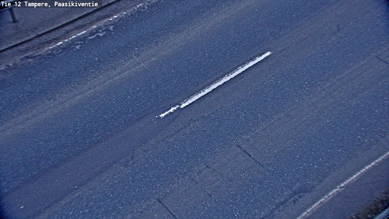Weather Camera Image Väg 12 Tammerfors, Paasikiventie, Tampere, Pirkanmaa