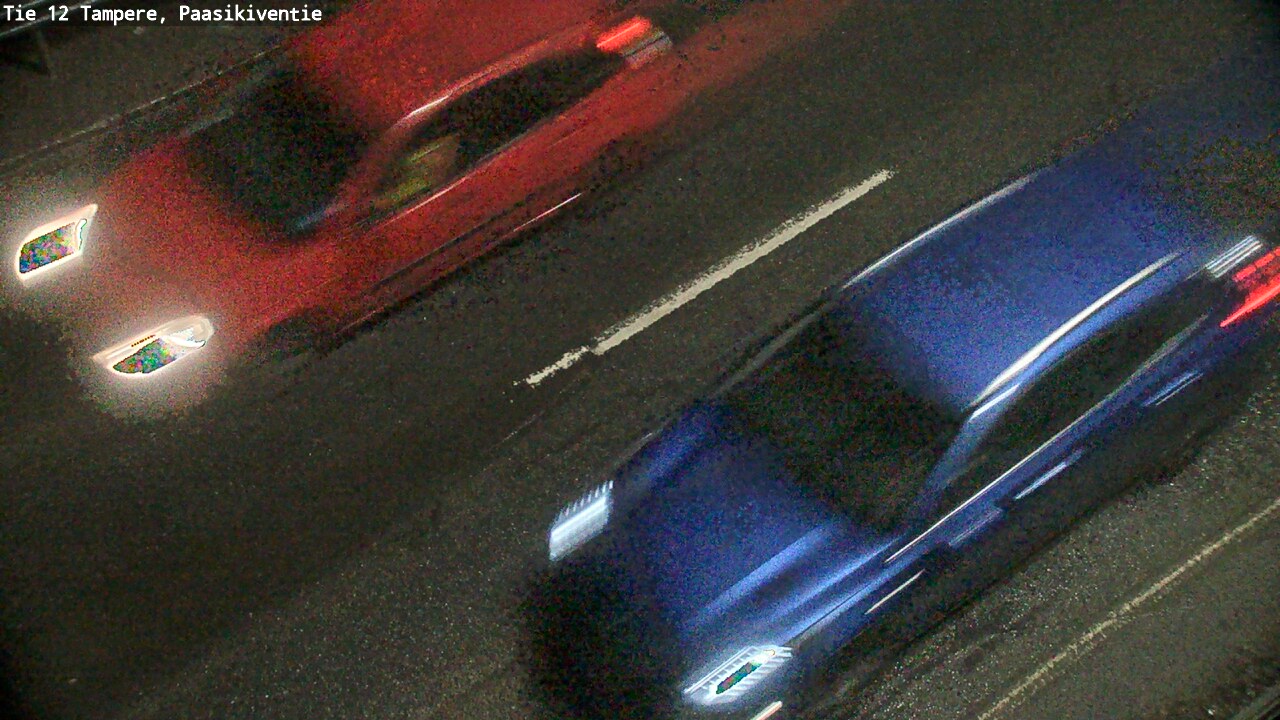 Weather Camera Image Väg 12 Tammerfors, Paasikiventie, Tampere, Pirkanmaa