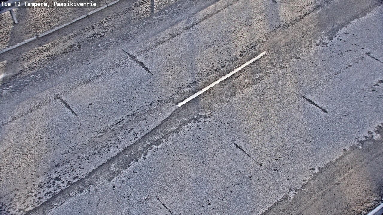 Weather Camera Image Väg 12 Tammerfors, Paasikiventie, Tampere, Pirkanmaa