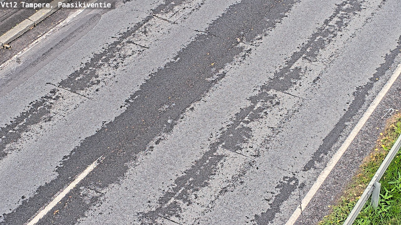 Weather Camera Image Väg 12 Tammerfors, Paasikiventie, Tampere, Pirkanmaa