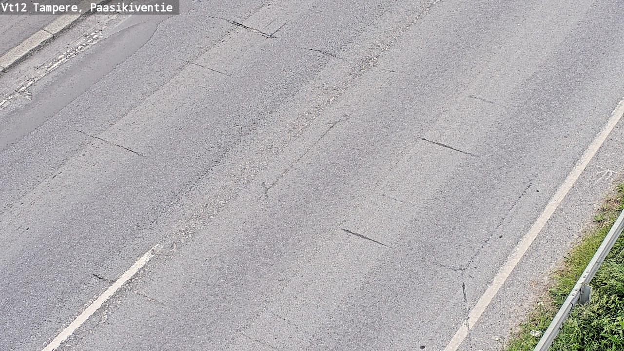 Weather Camera Image Väg 12 Tammerfors, Paasikiventie, Tampere, Pirkanmaa