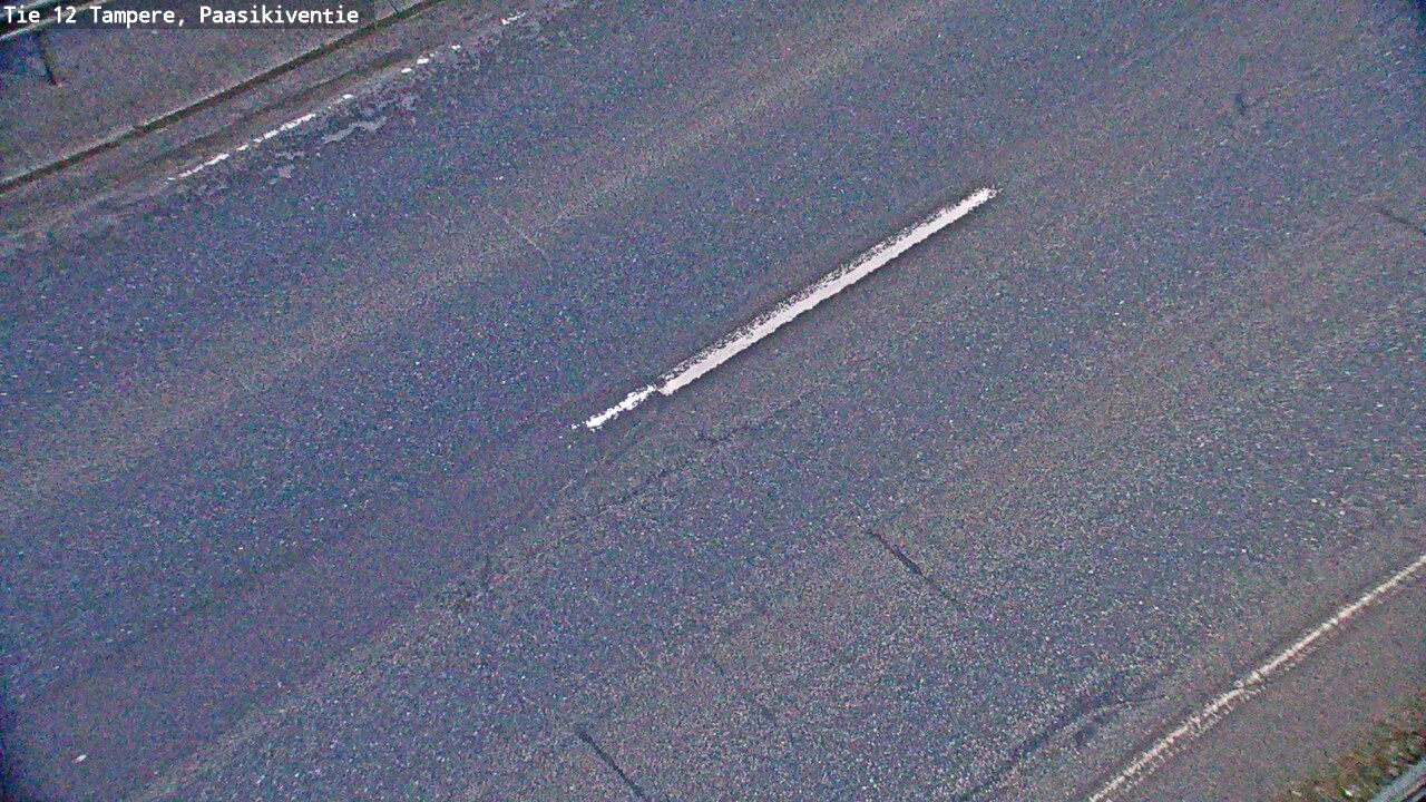Weather Camera Image Väg 12 Tammerfors, Paasikiventie, Tampere, Pirkanmaa