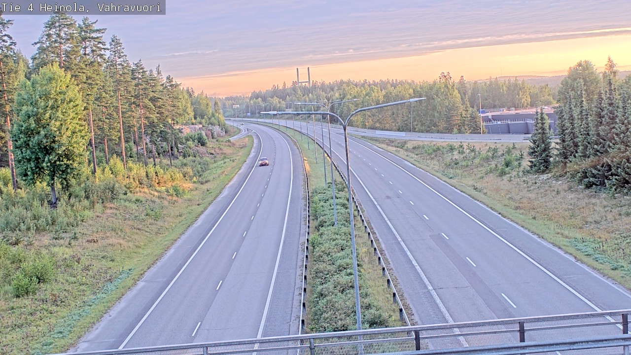 Weather Camera Image Road 4 Heinola, Vahravuori, Heinola, Päijät-Häme