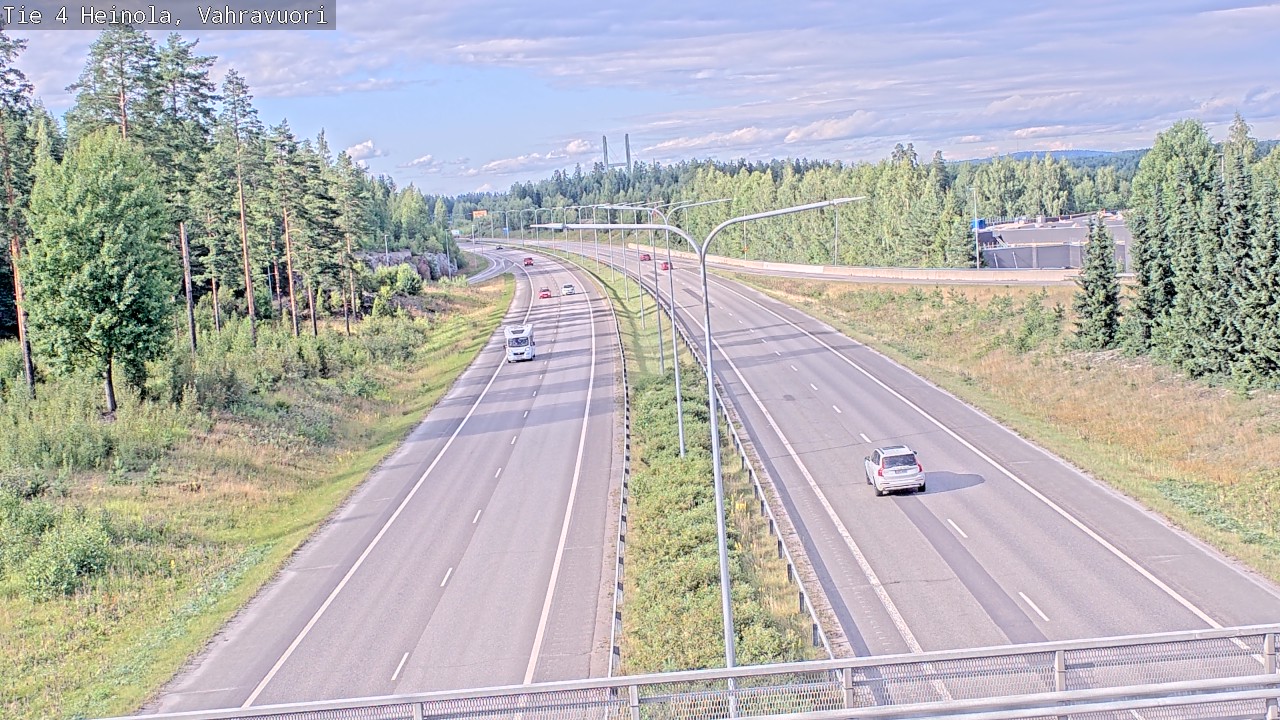 Kelikamerat Kuva Tie 4 Heinola, Vahravuori, Heinola, Päijät-Häme