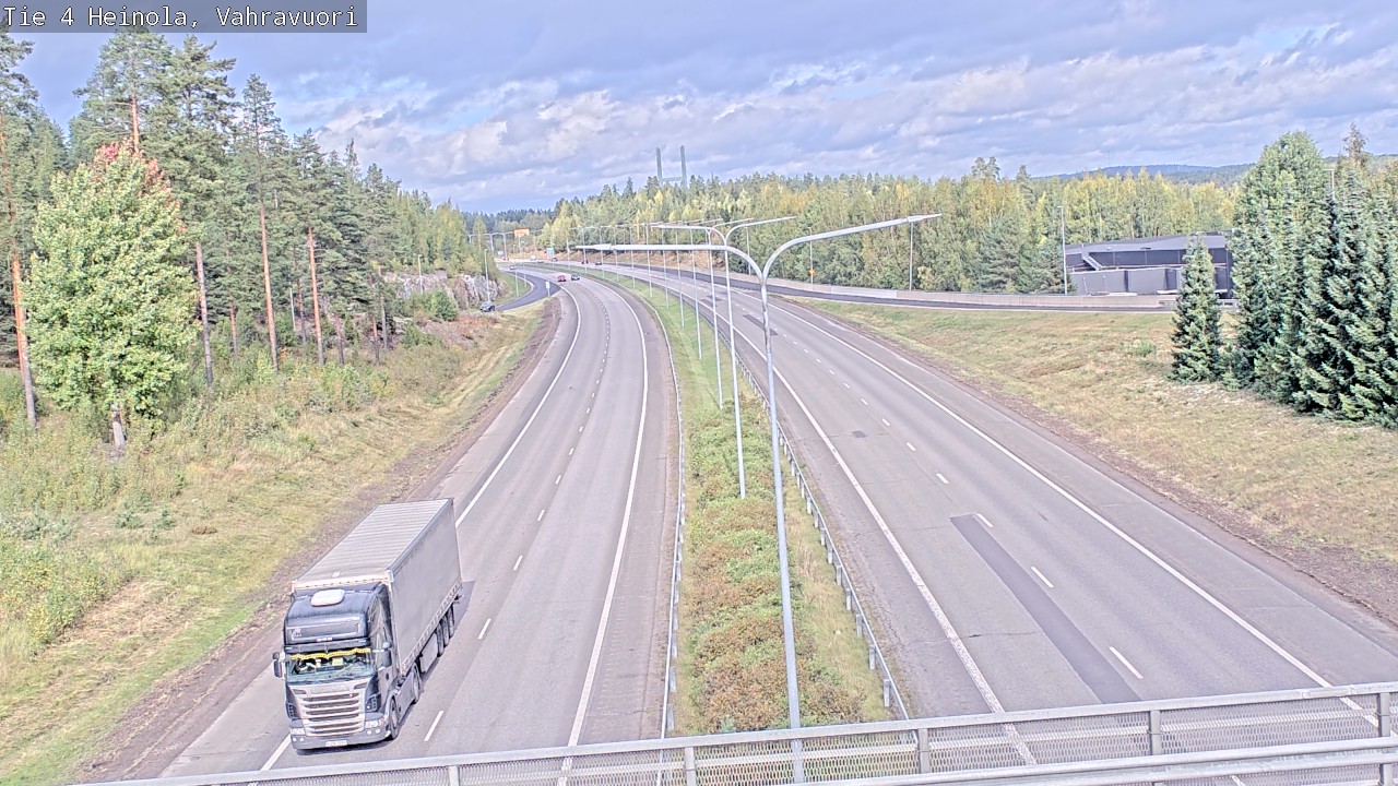 Kelikamerat Kuva Tie 4 Heinola, Vahravuori, Heinola, Päijät-Häme