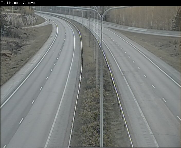 Weather Camera Image Väg 4 Heinola, Vahravuori, Heinola, Päijät-Häme