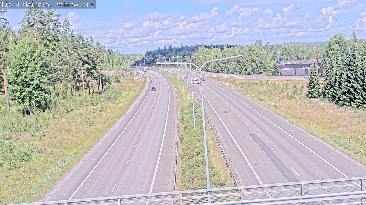 Kelikamerat Kuva Tie 4 Heinola, Vahravuori, Heinola, Päijät-Häme