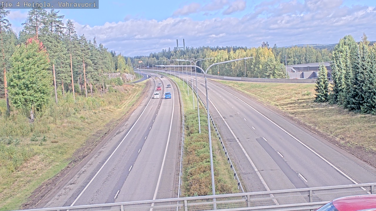 Kelikamerat Kuva Tie 4 Heinola, Vahravuori, Heinola, Päijät-Häme