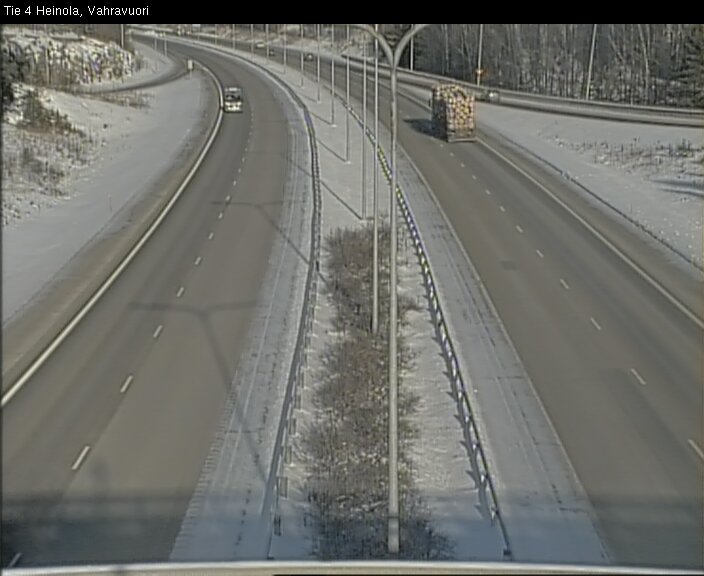 Weather Camera Image Väg 4 Heinola, Vahravuori, Heinola, Päijät-Häme