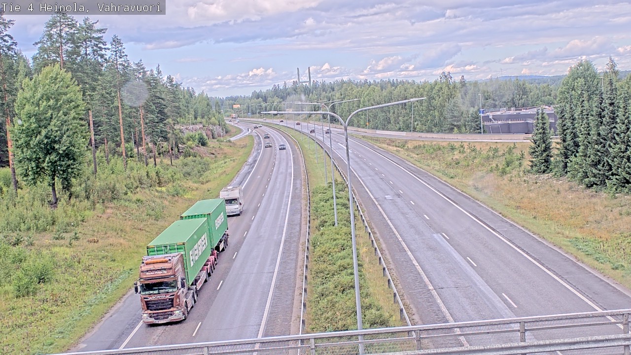 Kelikamerat Kuva Tie 4 Heinola, Vahravuori, Heinola, Päijät-Häme