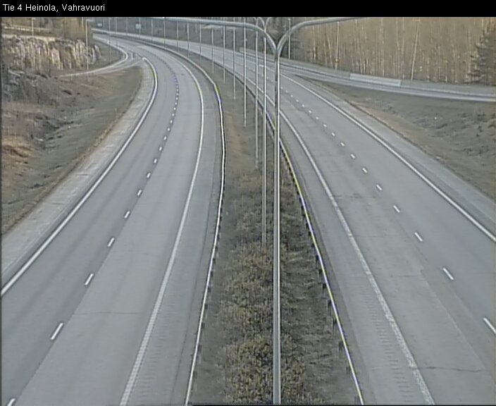 Weather Camera Image Väg 4 Heinola, Vahravuori, Heinola, Päijät-Häme