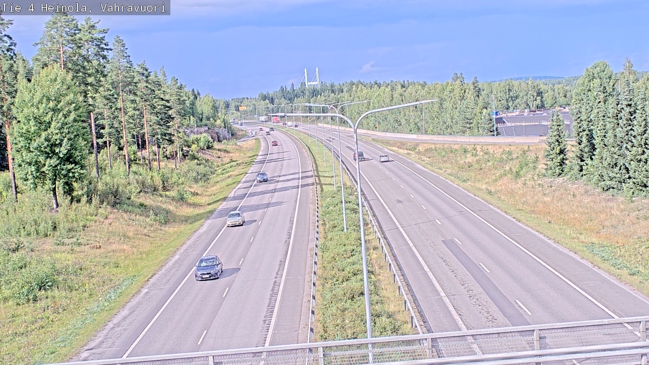Kelikamerat Kuva Tie 4 Heinola, Vahravuori, Heinola, Päijät-Häme