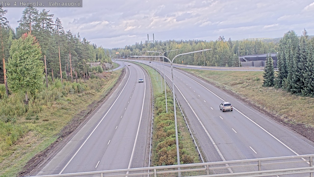 Kelikamerat Kuva Tie 4 Heinola, Vahravuori, Heinola, Päijät-Häme