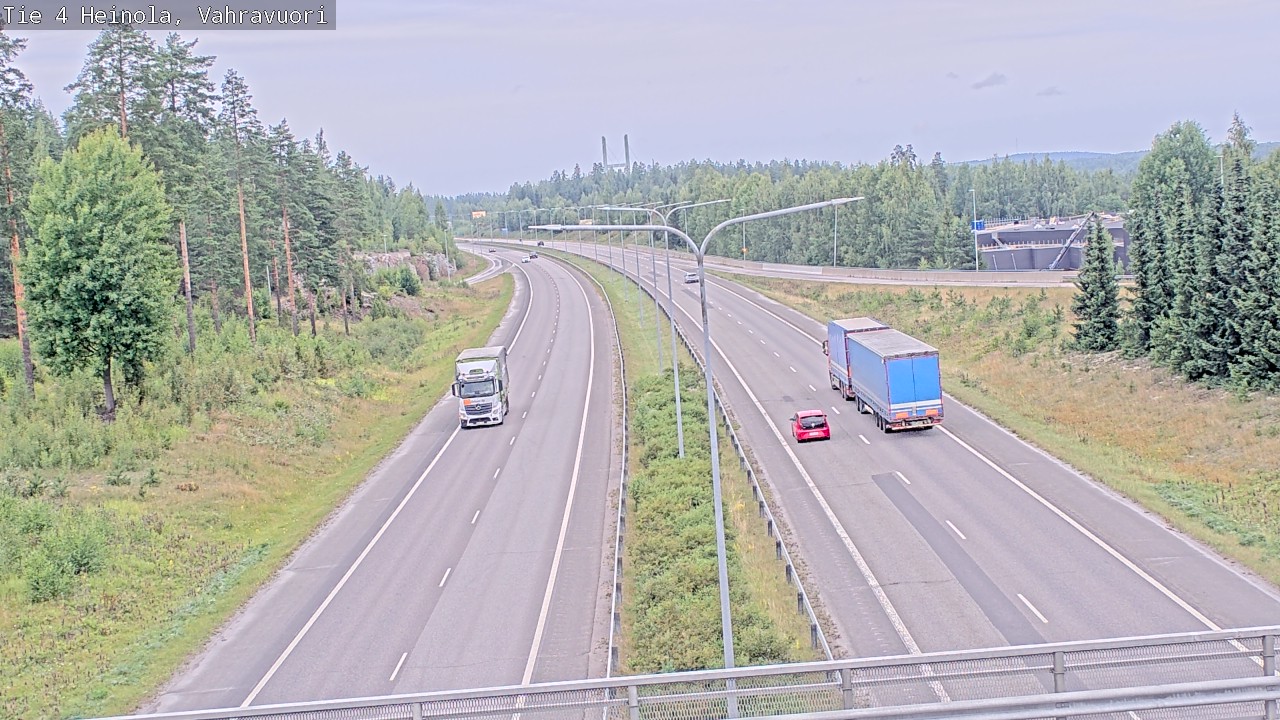 Weather Camera Image Road 4 Heinola, Vahravuori, Heinola, Päijät-Häme