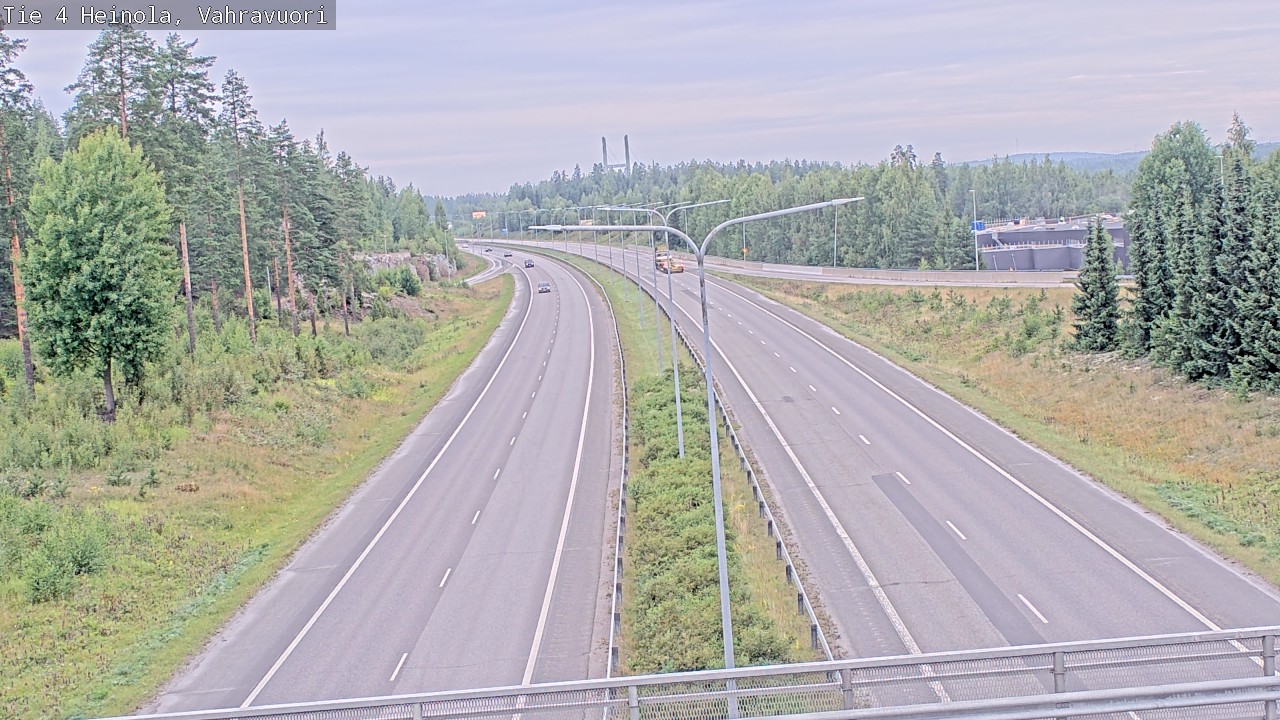 Weather Camera Image Road 4 Heinola, Vahravuori, Heinola, Päijät-Häme