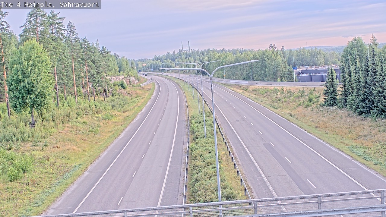 Weather Camera Image Road 4 Heinola, Vahravuori, Heinola, Päijät-Häme