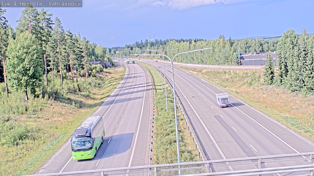 Kelikamerat Kuva Tie 4 Heinola, Vahravuori, Heinola, Päijät-Häme