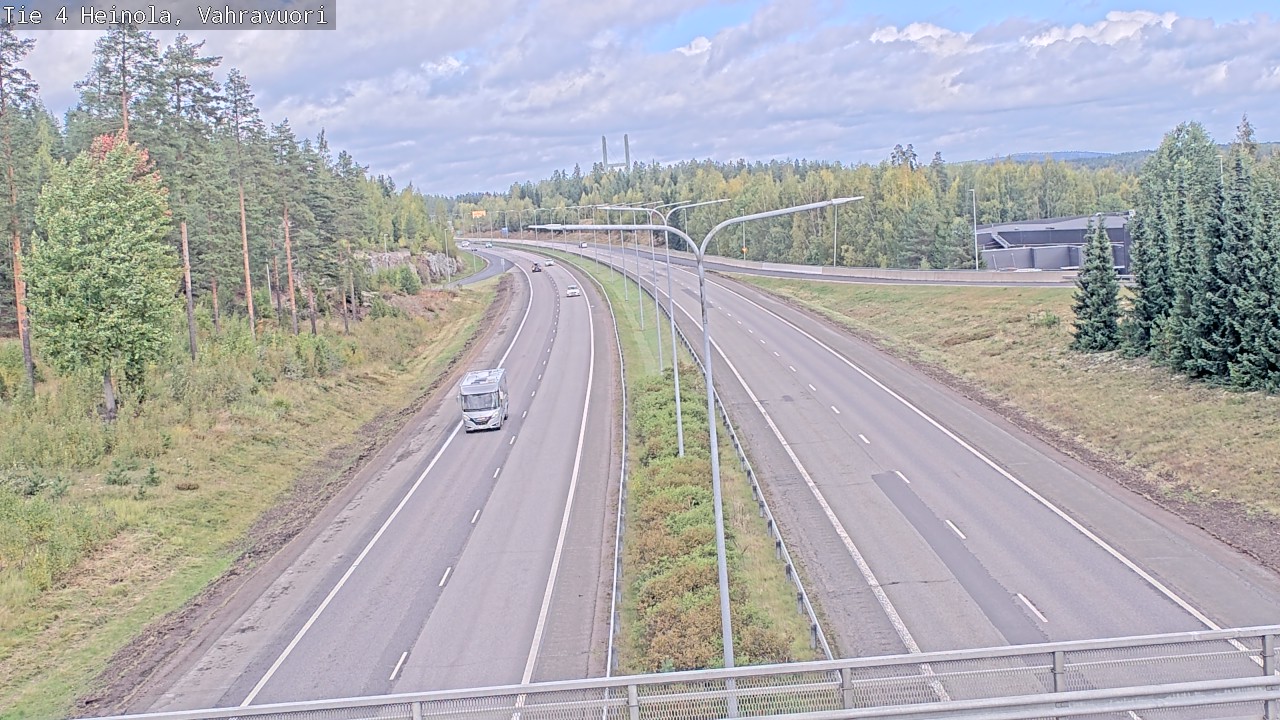 Kelikamerat Kuva Tie 4 Heinola, Vahravuori, Heinola, Päijät-Häme