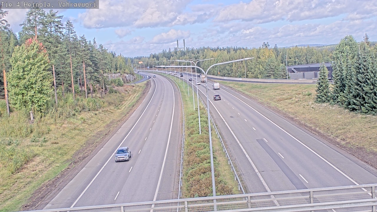 Kelikamerat Kuva Tie 4 Heinola, Vahravuori, Heinola, Päijät-Häme