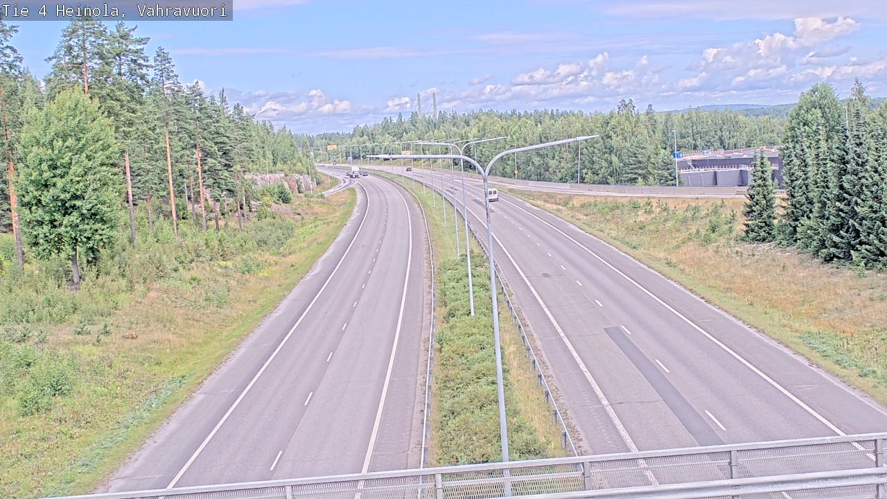 Kelikamerat Kuva Tie 4 Heinola, Vahravuori, Heinola, Päijät-Häme