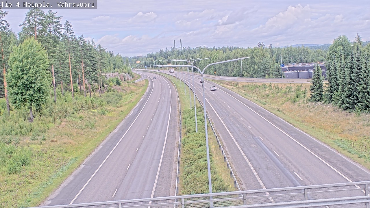 Kelikamerat Kuva Tie 4 Heinola, Vahravuori, Heinola, Päijät-Häme