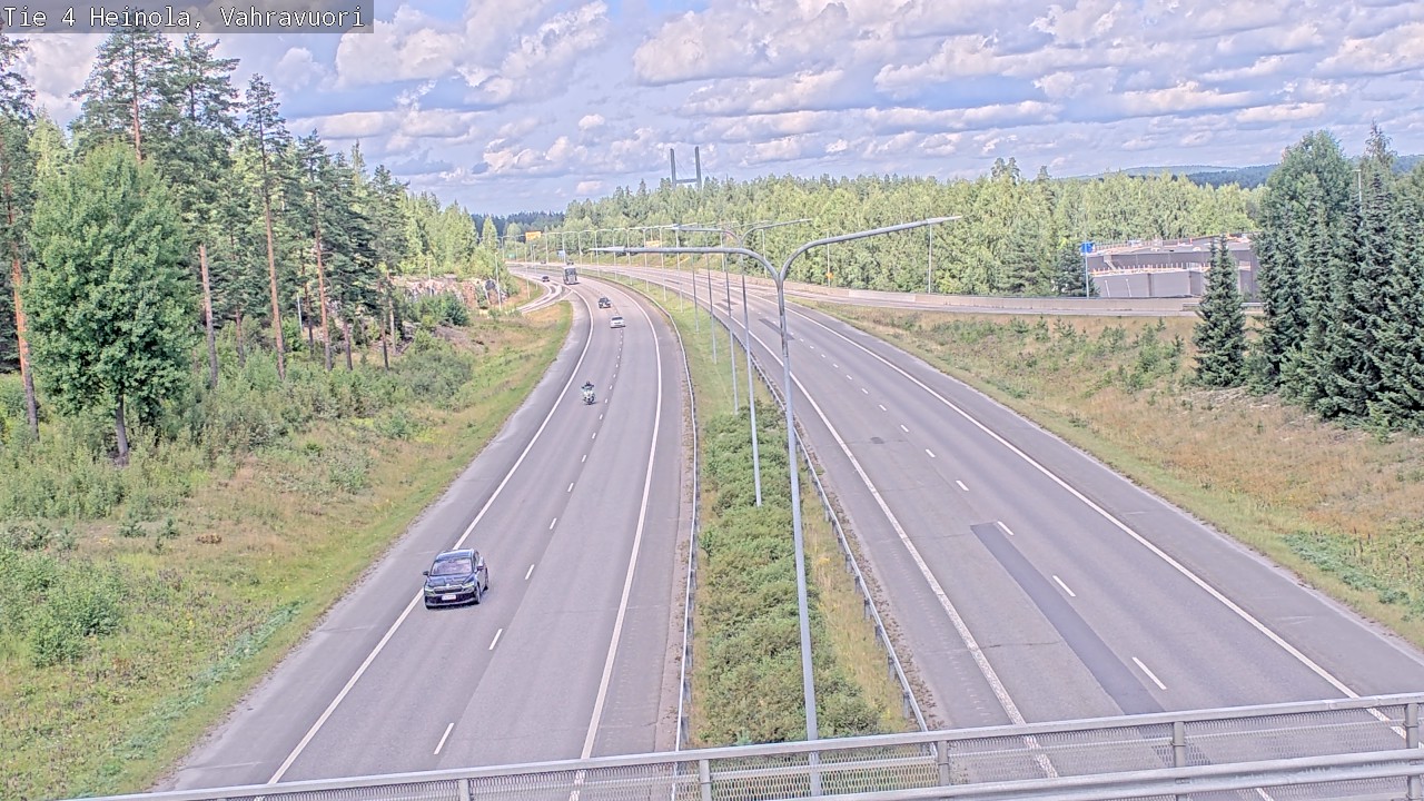 Kelikamerat Kuva Tie 4 Heinola, Vahravuori, Heinola, Päijät-Häme