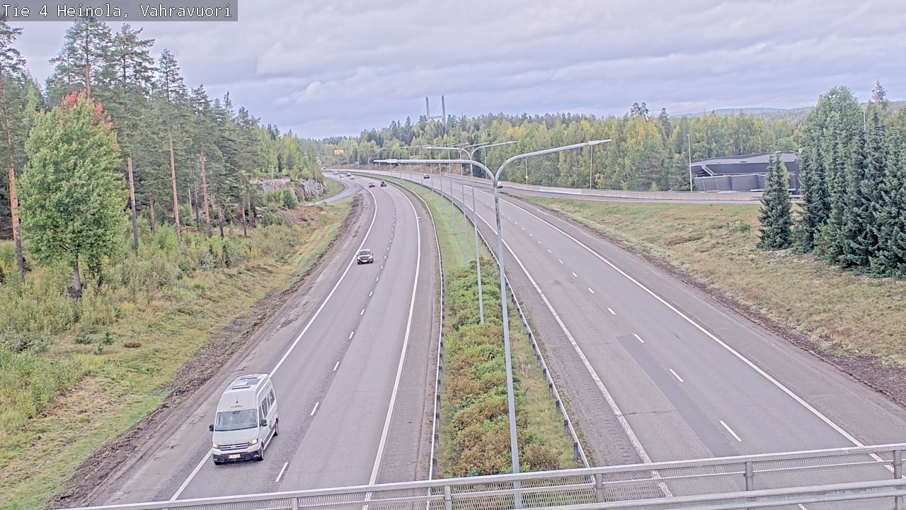 Kelikamerat Kuva Tie 4 Heinola, Vahravuori, Heinola, Päijät-Häme
