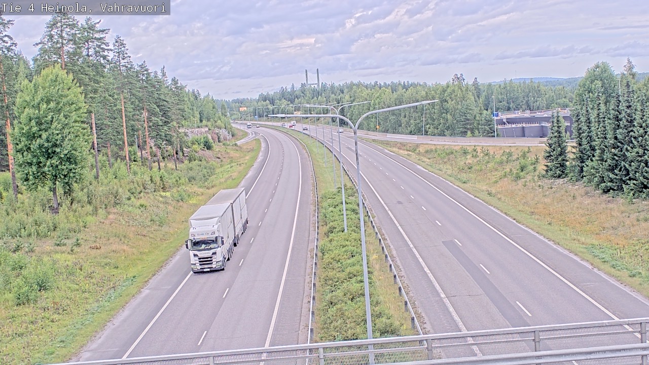 Kelikamerat Kuva Tie 4 Heinola, Vahravuori, Heinola, Päijät-Häme