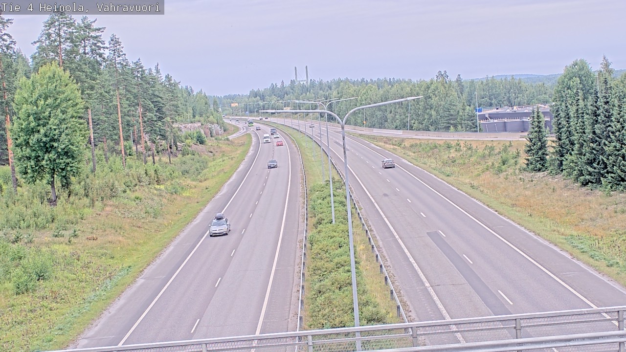 Weather Camera Image Road 4 Heinola, Vahravuori, Heinola, Päijät-Häme