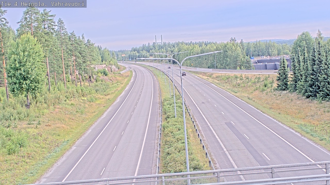 Weather Camera Image Road 4 Heinola, Vahravuori, Heinola, Päijät-Häme