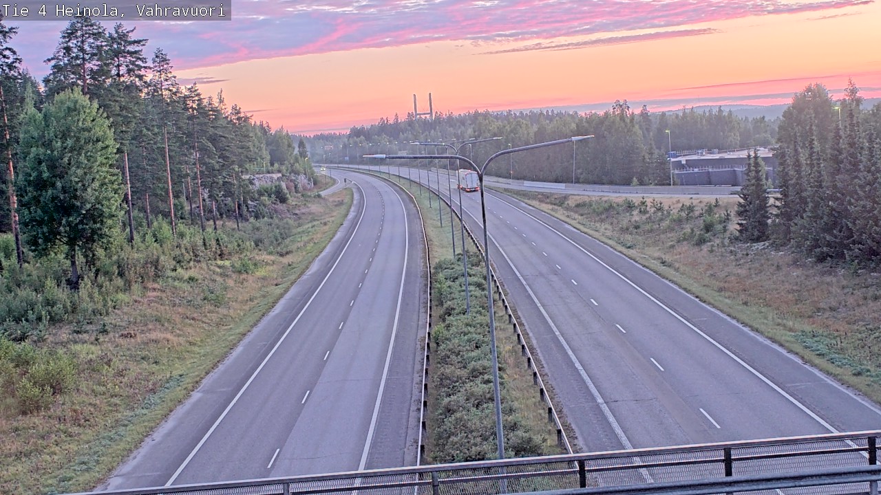 Kelikamerat Kuva Tie 4 Heinola, Vahravuori, Heinola, Päijät-Häme