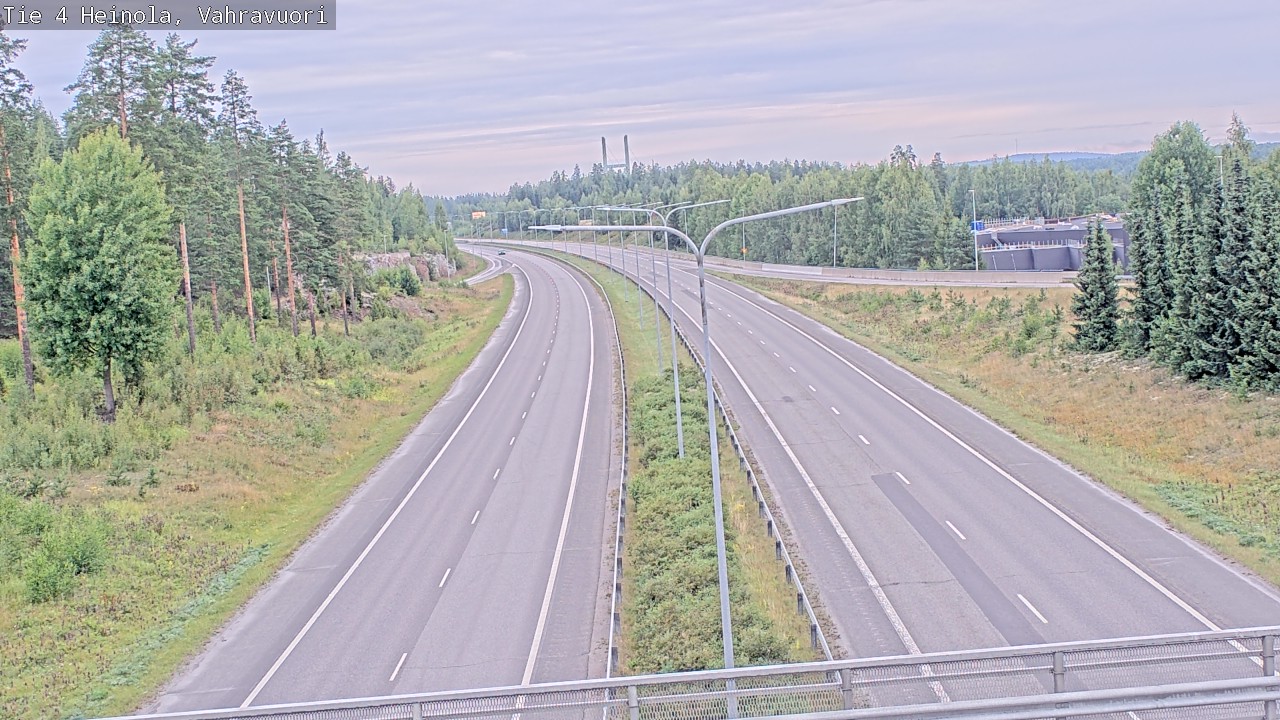 Weather Camera Image Road 4 Heinola, Vahravuori, Heinola, Päijät-Häme