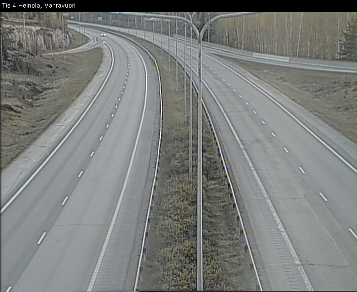Weather Camera Image Väg 4 Heinola, Vahravuori, Heinola, Päijät-Häme