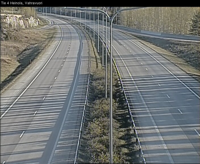 Weather Camera Image Väg 4 Heinola, Vahravuori, Heinola, Päijät-Häme