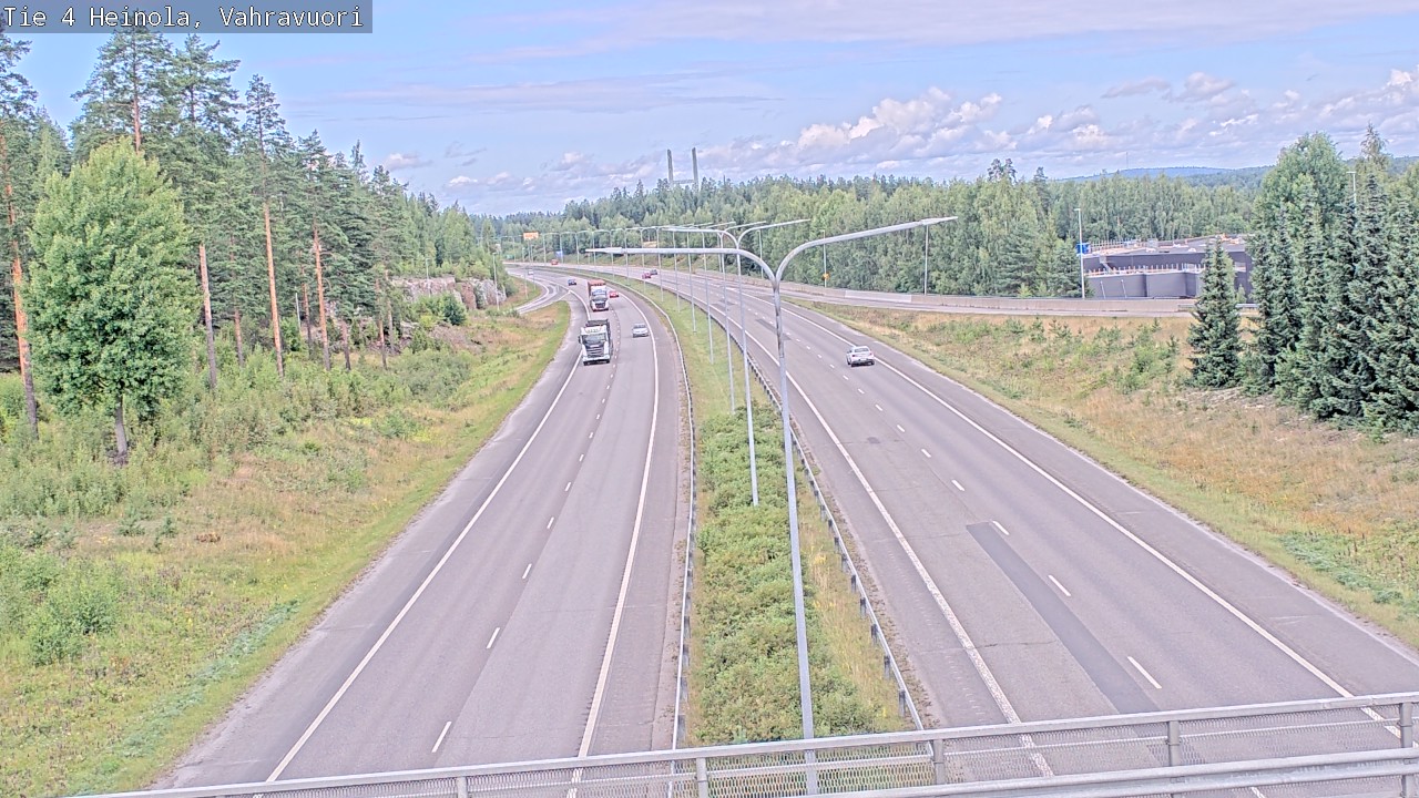 Kelikamerat Kuva Tie 4 Heinola, Vahravuori, Heinola, Päijät-Häme