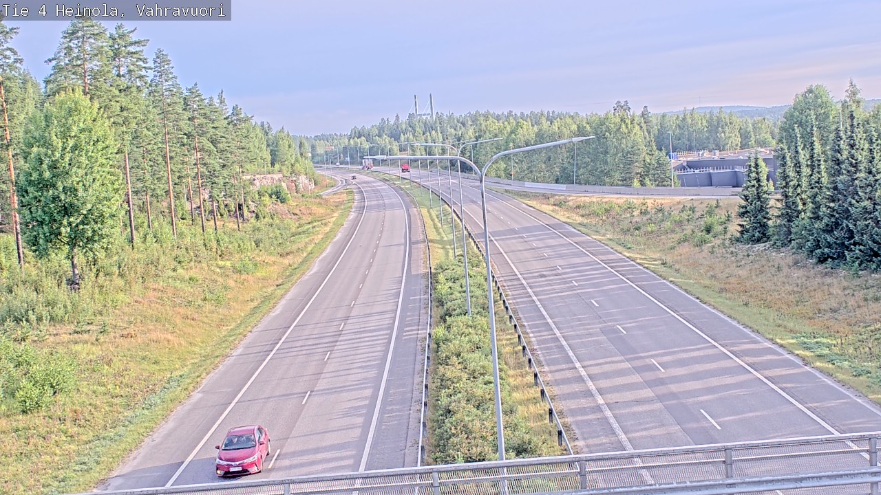 Weather Camera Image Road 4 Heinola, Vahravuori, Heinola, Päijät-Häme