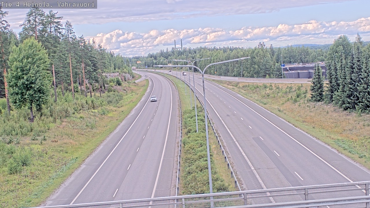 Kelikamerat Kuva Tie 4 Heinola, Vahravuori, Heinola, Päijät-Häme