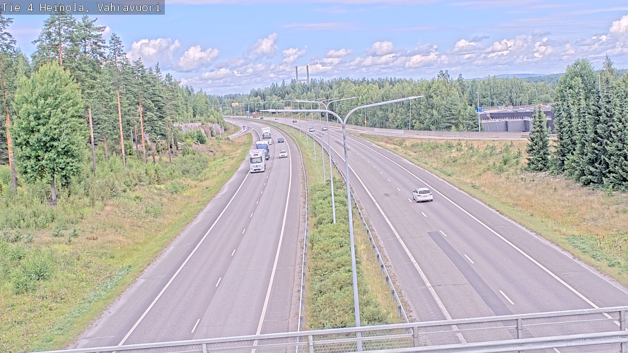 Kelikamerat Kuva Tie 4 Heinola, Vahravuori, Heinola, Päijät-Häme